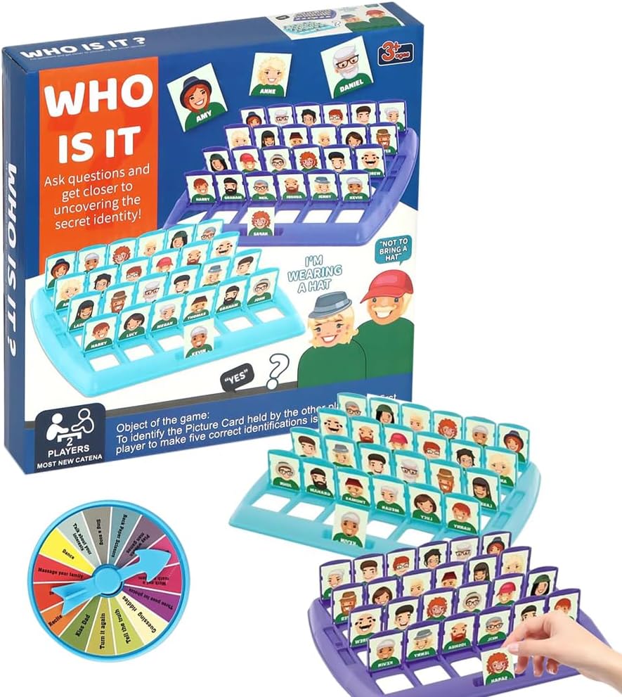 GRA PLANSZOWA "KTO JA?" / "WHO IS IT?" — EKSPLOZJA EMOCJI I ROZWOJU!