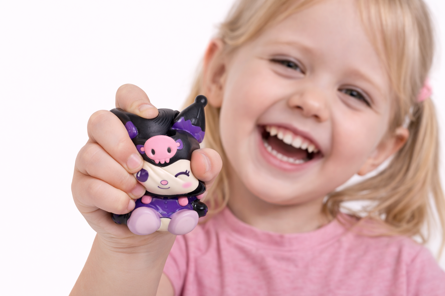 SQUISHY KUROMI ANTYSTRESOWA 10 CM ZABAWKA FIGURKA KAWAII