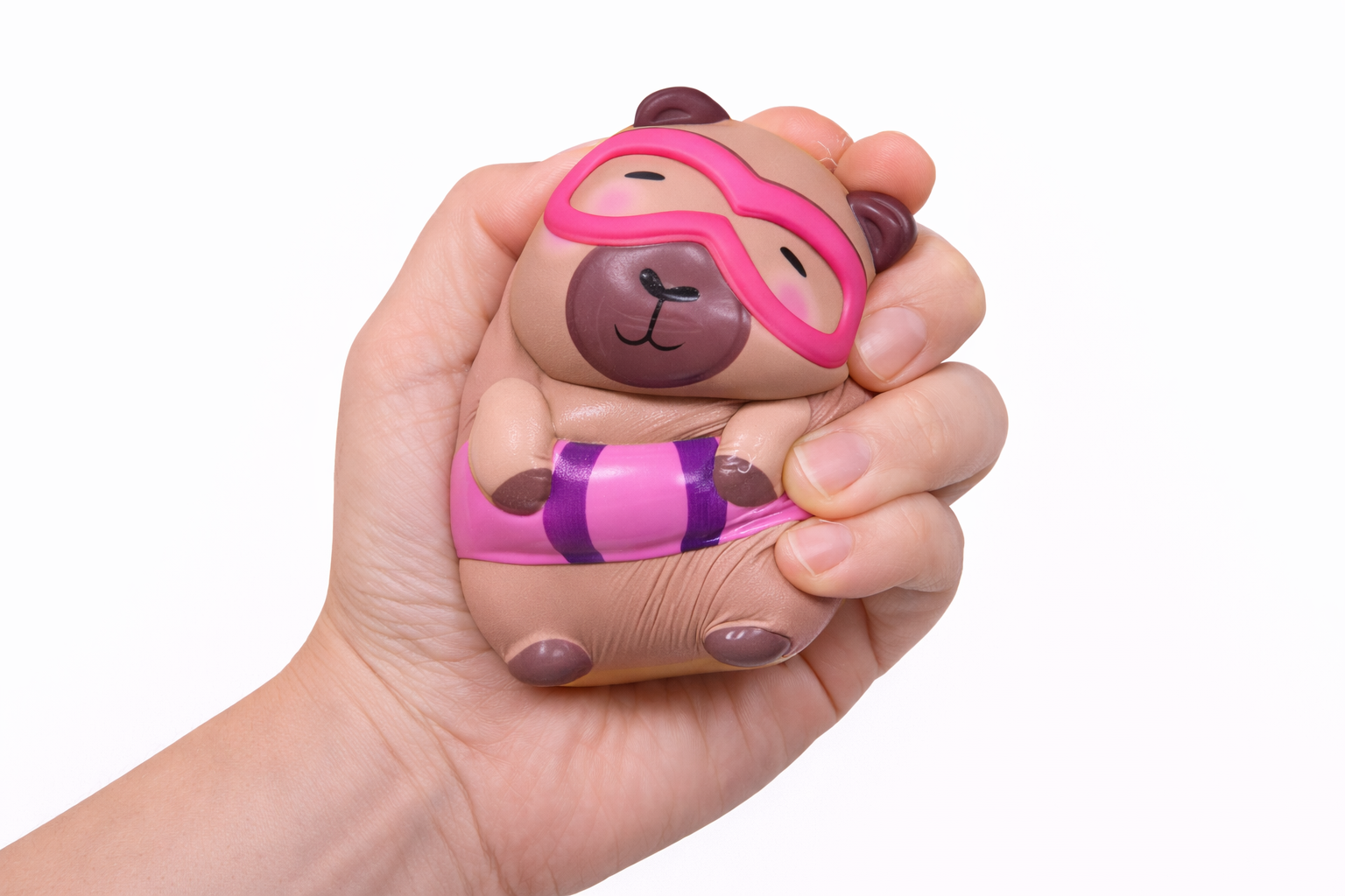 SQUISHY KAPIBARA ANTYSTRESOWA ZABAWKA SQUISH 10 CM CAPYBARA GNIOTKI