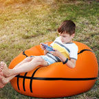 FOTEL DMUCHANY PIŁKA NOŻNA KOSZYKÓWKA SOFA PVC DO OGRODU NA PLAŻĘ