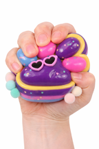 WYKLEJANKA ANTYSTRESOWA KOLOROWA ŁAPKA 11 CM GNIOTEK