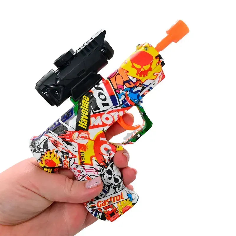 PISTOLET NA KULKI ŻELOWE (HYDROŻEL) + CELOWNIK 2 WERSJE PREZENT DLA CHŁOPCA