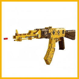 KLOCKI KONSTRUKCYJNE AK47 GOLDEN RIFLE 1548 ELEMENTÓW