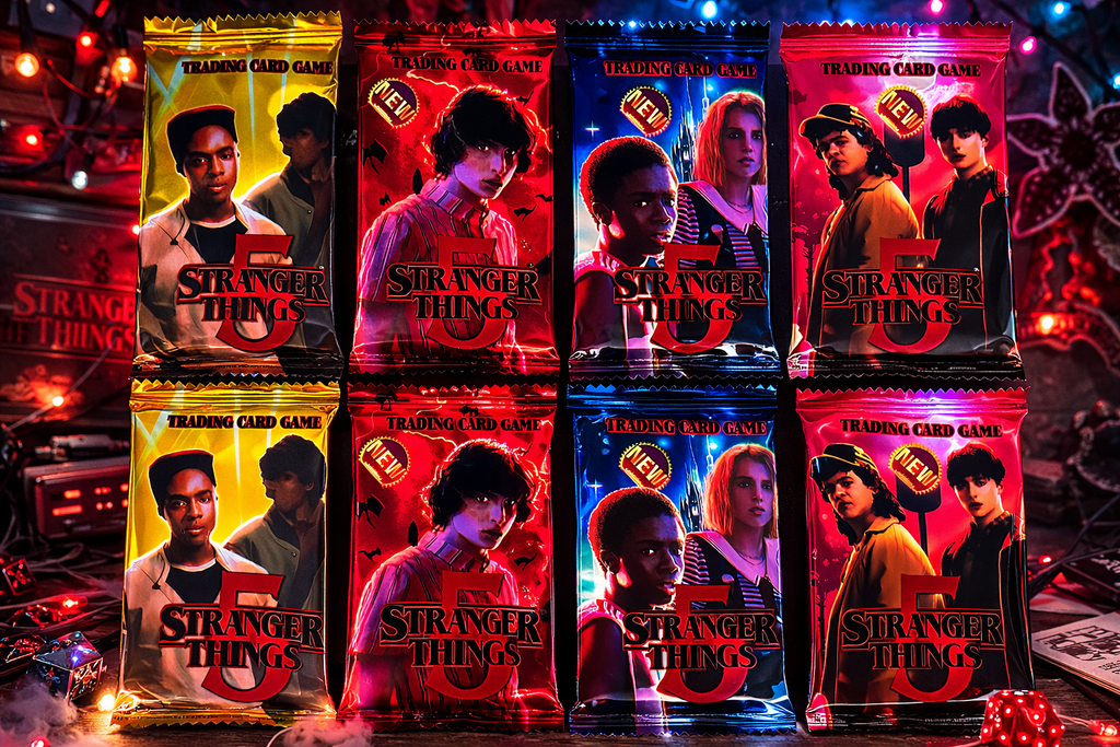 Stranger Things – zestaw 288 kart kolekcjonerskich Trading Card Game