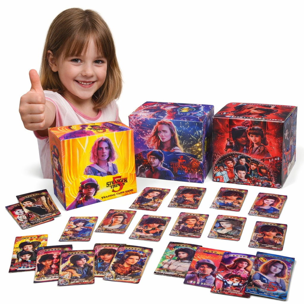 Stranger Things – zestaw 288 kart kolekcjonerskich Trading Card Game