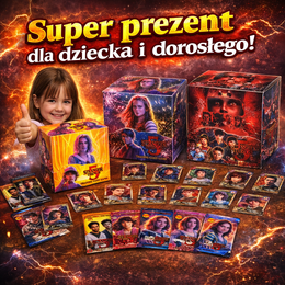 Stranger Things – zestaw 288 kart kolekcjonerskich Trading Card Game