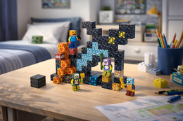 KLOCKI MAGNETYCZNE MINECRAFT MY WORLD MIECZ 100 EL. KONSTRUKTOR