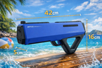 ELEKTRYCZNY PISTOLET NA WODĘ AUTOMAT NIEBIESKI 42 CM AKUMULATOR HIT LATO