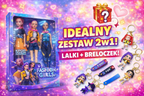 GRATIS ZESTAW KPOP DEMON HUNTERS LALKI MUZYCZNE 30 CM + BRELOK DLA DZIECKA