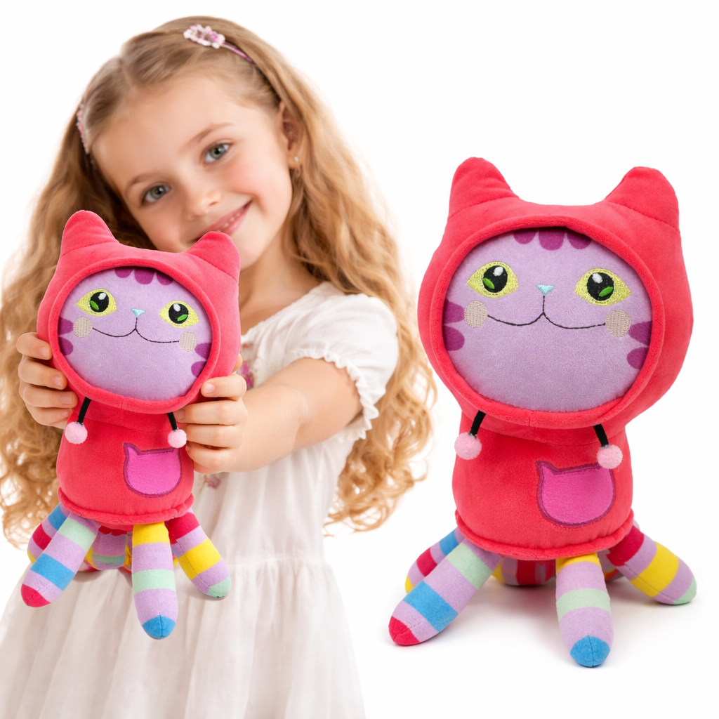 MASKOTKA PLUSZOWA DJ MAT GABBY'S DOLLHOUSE 30 CM PRZYTULANKA ZABAWKI