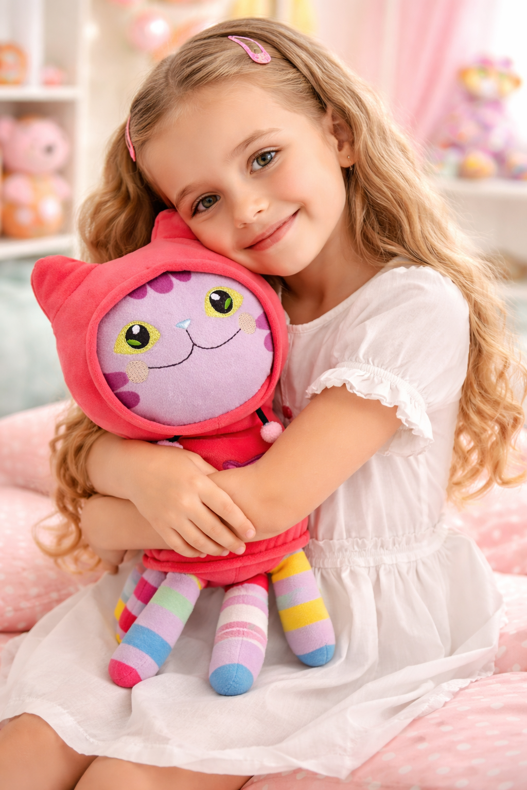 MASKOTKA PLUSZOWA DJ MAT GABBY'S DOLLHOUSE 30 CM PRZYTULANKA ZABAWKI
