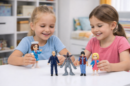 ZESTAW FIGUREK STRANGER THINGS 6 POSTACI DEMOGORGON PREZENT DLA DZIECI