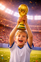 PUCHAR FIFA WORLD CUP FIGURKA TROFEUM 30 CM PREZENT DLA KIBICA PIŁKI NOŻNEJ