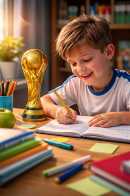 PUCHAR FIFA WORLD CUP TROPHY 15 CM FIGURKA PREZENT DLA KIBICA PIŁKI NOŻNEJ