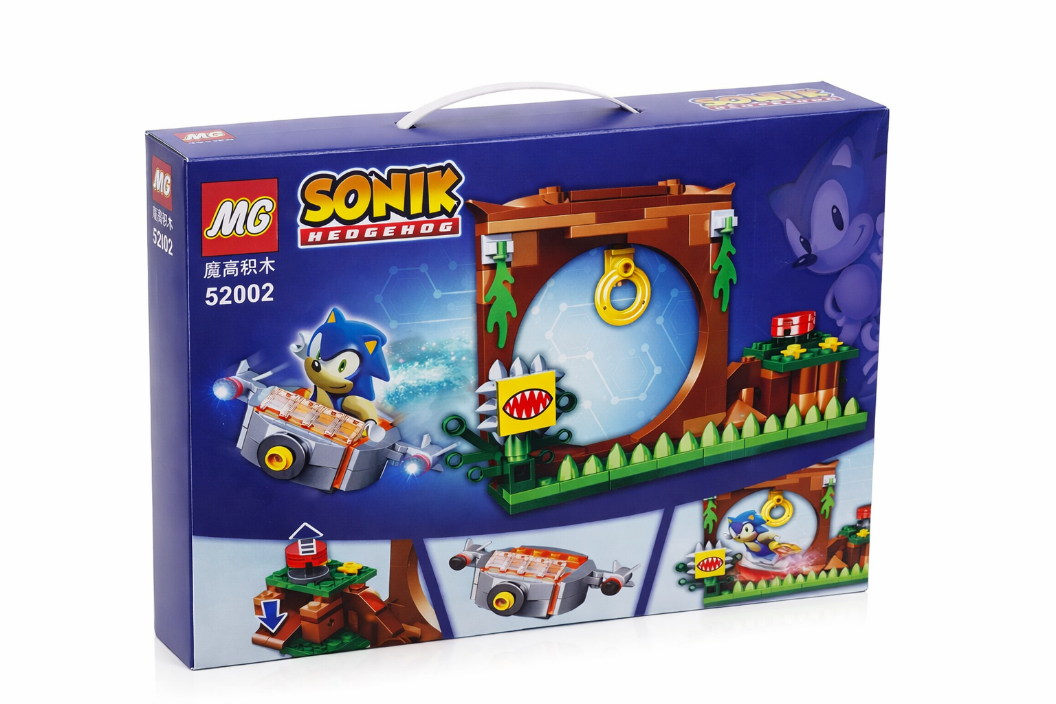 KLOCKI KONSTRUKCYJNE SONIC HEDGEHOG 180 EL. ZESTAW DLA DZIECKA ZABAWKI