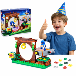 KLOCKI KONSTRUKCYJNE SONIC HEDGEHOG 180 EL. ZESTAW DLA DZIECKA ZABAWKI