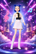 ZESTAW 3 LALEK ŚPIEWAJĄCYCH K-POP DEMON HUNTER RUMI MIRA ZOEY 30 CM PREZENT