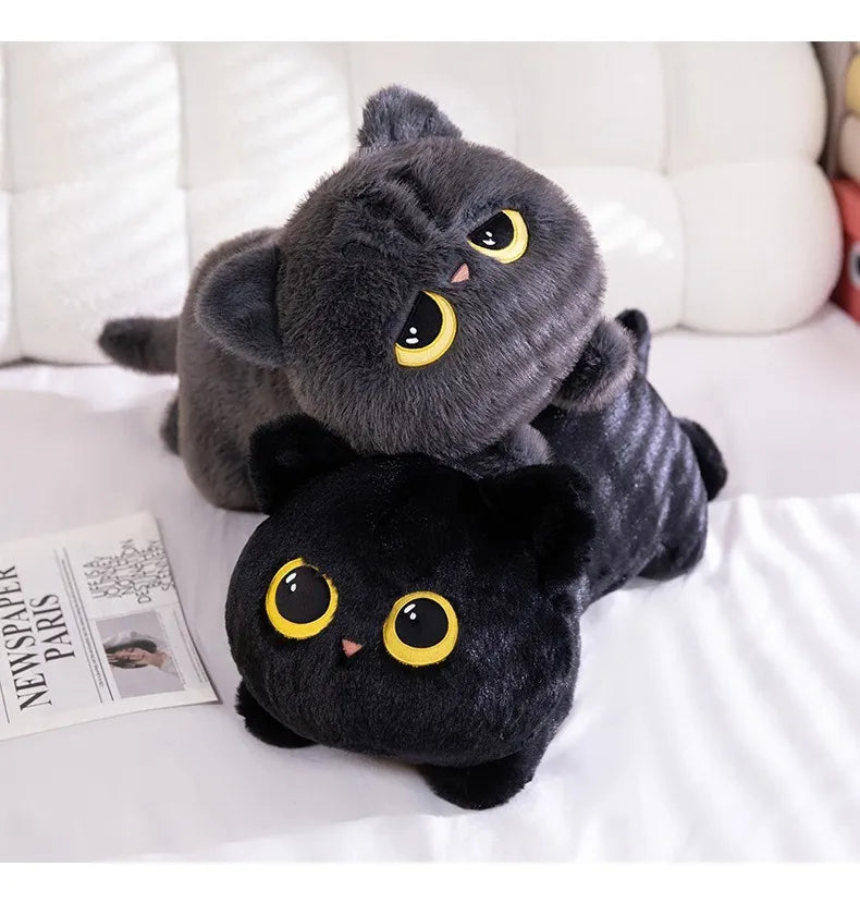 DUŻY PLUSZOWY KOTEK 100 CM MIĘKKA MASKOTKA DO PRZYTULANIA PREZENT ZABAWKA