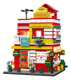 KONSTRUKTOR "DYNAMICZNY BURGER SHOP" (STREETSCAPE, 705 ELEMENTÓW) – PYSZNE SKŁADANIE, NIEZAPOMNIANE EMOCJE!