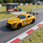 METALOWY KOLEKCJONERSKI SAMOCHÓD SPORTOWY MERCEDES GT2 PRO 1:24 SPORTCAR