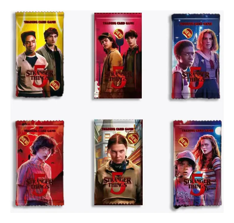 Stranger Things – zestaw 288 kart kolekcjonerskich Trading Card Game