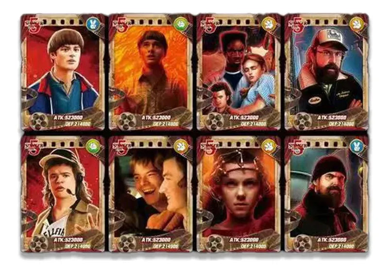 Stranger Things – zestaw 288 kart kolekcjonerskich Trading Card Game