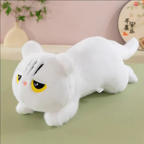 DUŻY PLUSZOWY KOTEK 100 CM MIĘKKA MASKOTKA DO PRZYTULANIA PREZENT ZABAWKA