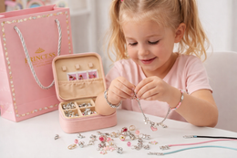 ZESTAW HUNTRIX DO TWORZENIA BRANSOLETEK CHARMS I NASZYJNIKÓW PRINCESS DIY