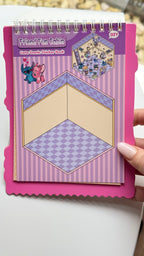 ALBUM Z NAKLEJKAMI WYKLEJANKA ANTYSTRESOWA 3D ROOMBOX STICKERS