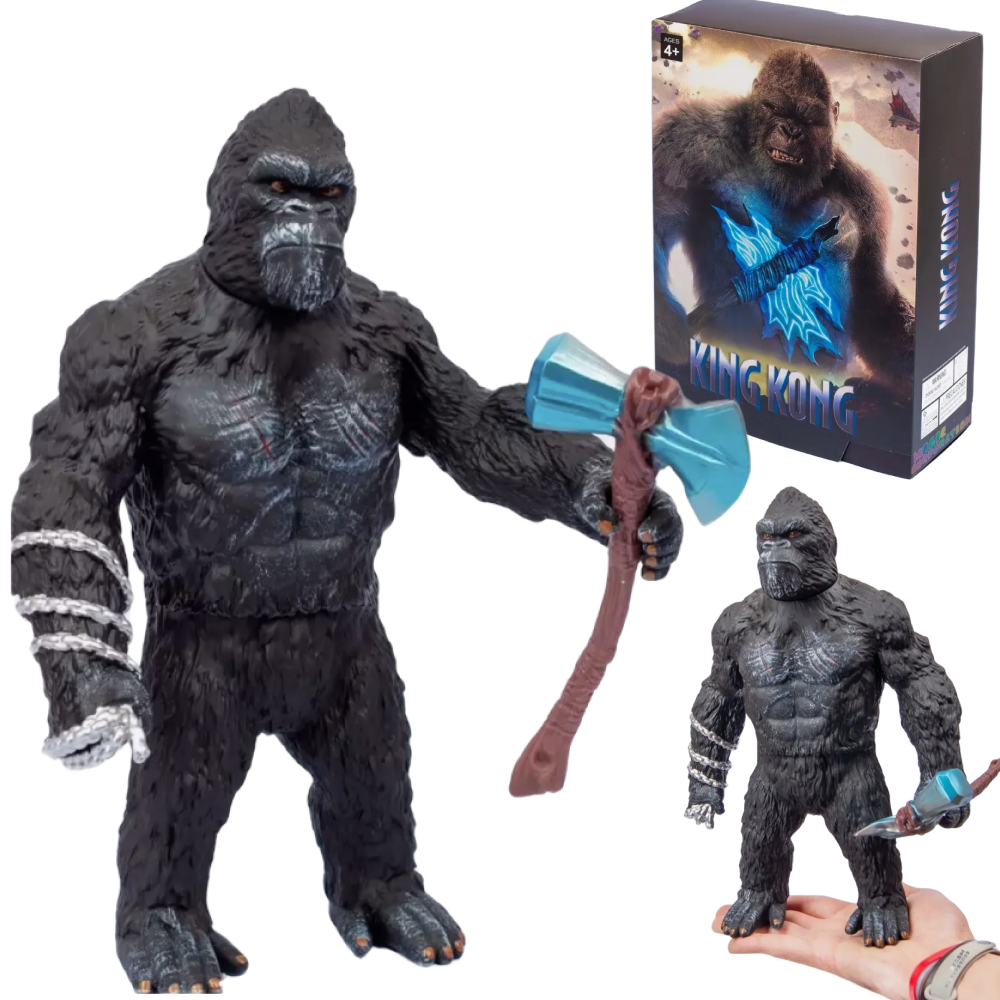 FIGURKA KING KONG 31 CM RUCHOMA SKULL ISLAND PREZENT DLA DZIECKA ZABAWKA