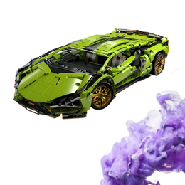 ZESTAW KLOCKÓW KLOCKI SAMOCHÓD SPORTOWY DO ZBUDOWANIA LAMBORGHINI 1280 EL.