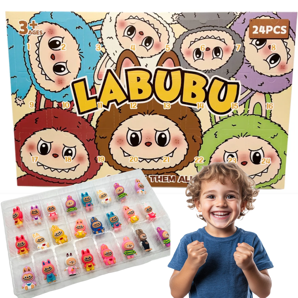 LABUBU KALENDARZ ADWENTOWY — 24 niespodzianki, 24 dni radości!