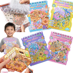 ZRÓB TO SAM WYKLEJANKA ANTYSTRESOWA KAPIBARA DREAM HOUSE NAKLEJKI DIY