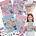 ALBUM Z NAKLEJKAMI WYKLEJANKA ANTYSTRESOWA 3D ROOMBOX STICKERS