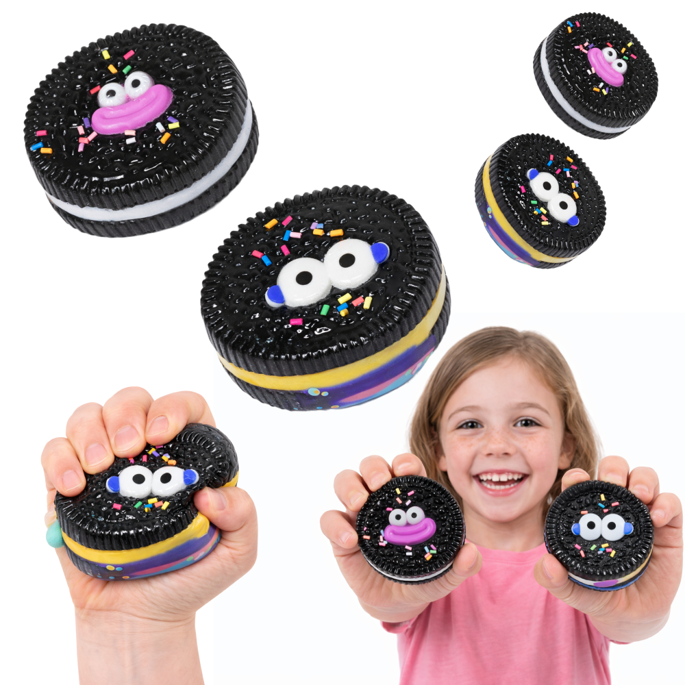 ANTYSTRESOWY SQUISHY CIASTKO 7 CM GNIOTEK ZABAWKA RELAKSUJĄCA