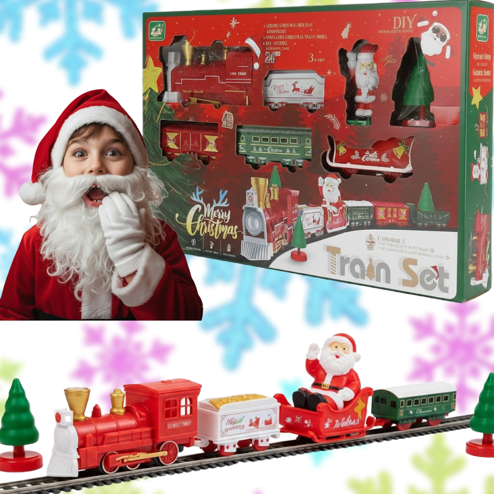 NORTH POLE EXPRESS – ŚWIĄTECZNY POCIĄG KOLEJKA BOŻONARODZENIOWA