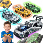 METALOWY KOLEKCJONERSKI SAMOCHÓD SPORTOWY MERCEDES GT2 PRO 1:24 SPORTCAR