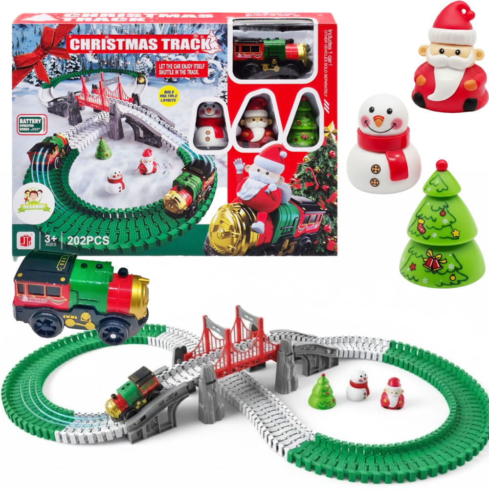 TOR ELASTYCZNY – KOLEJKA ŚWIĄTECZNA EKSPRES POLARNY 202 ELEMENTY