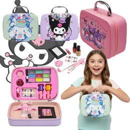 ZESTAW KOSMETYKÓW DLA DZIECI W KUFERECZKU MAKIJAŻ ZABAWKA KUROMI