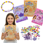 ZESTAW KORALIKÓW DIY 720 EL. KORALIKI DO ROBIENIA BRANSOLETEK I BIŻUTERII