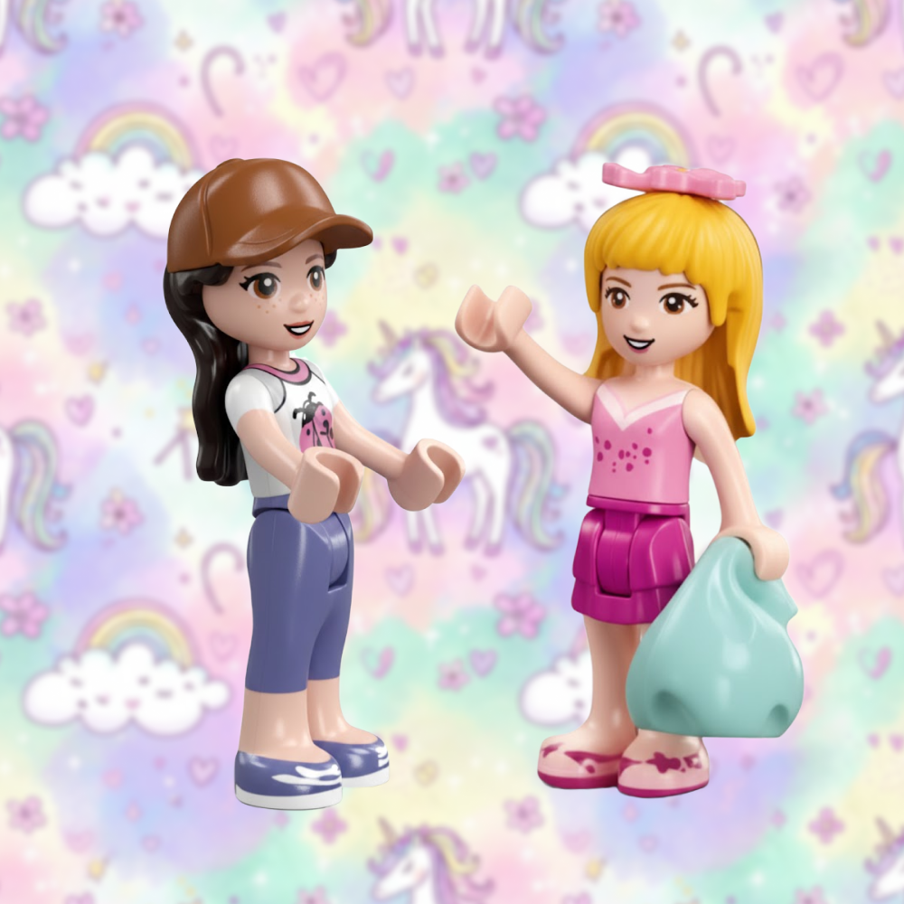 KLOCKI DREAM TOWN ZESTAW KEMPINGOWY Z NAMIOTEM + 2 FIGURKI (348 EL.)