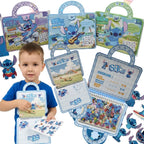 ALBUM Z NAKLEJKAMI W FORMIE TOREBKI – KREATYWNA ZABAWA DLA DZIECI (3 WARIANTY)