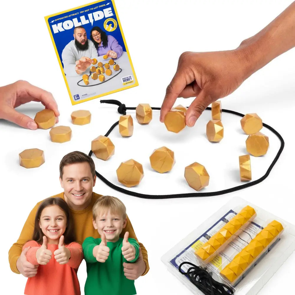 KOLLIDE MAGNETYCZNA GRA STRATEGICZNA GRA PLANSZOWA DLA DOROSŁYCH I DZIECI