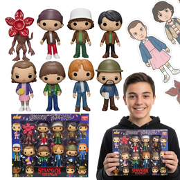 ZESTAW FIGUREK STRANGER THINGS 8 POSTACI KOLEKCJONERSKICH PREZENT