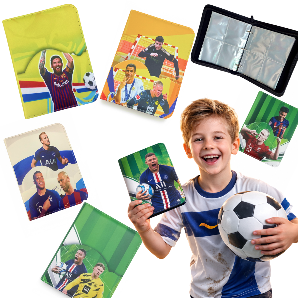 ALBUM NA KARTY PIŁKARSKIE 400 KART XXL SEGREGATOR FIFA PREZENT DLA DZIECKA