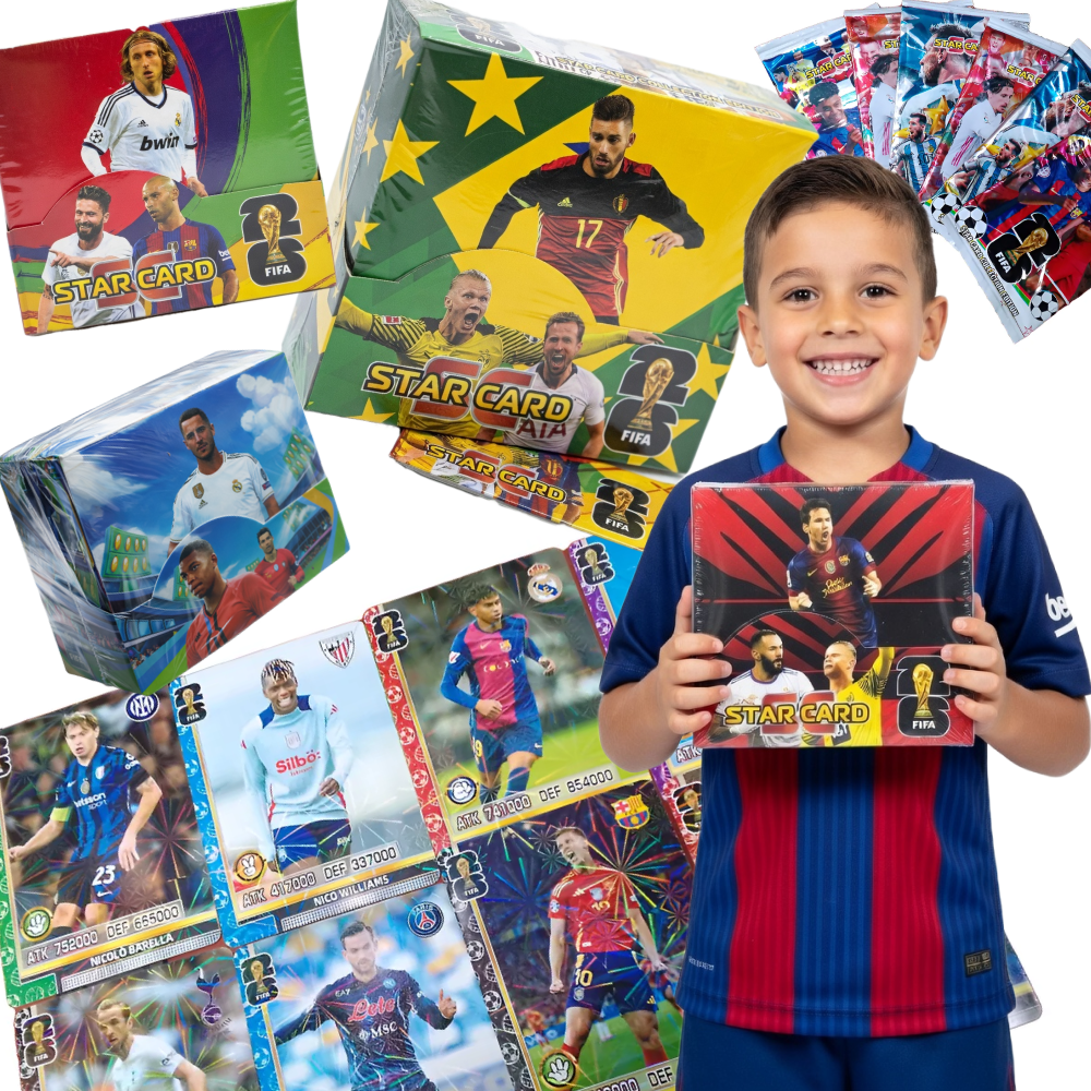 Football Stars Mega Box – zestaw 288 kart piłkarskich