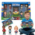 MEGAPAKA GWIAZD FUTBOLU! KOLEKCJONERSKI ZESTAW FIGUREK PIŁKARSKI