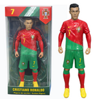 FIGURKA PIŁKARSKA 30 CM RONALDO MESSI MBAPPE Z PODSTAWKĄ PREZENT DLA KIBICA