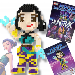 KLOCKI 3D FIGURKA K-POP DEMON HUNTERS 1447 ELEMENTÓW