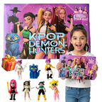 KALENDARZ ADWENTOWY K-POP DEMON HUNTERS FIGURKI BRELOKI 24szt